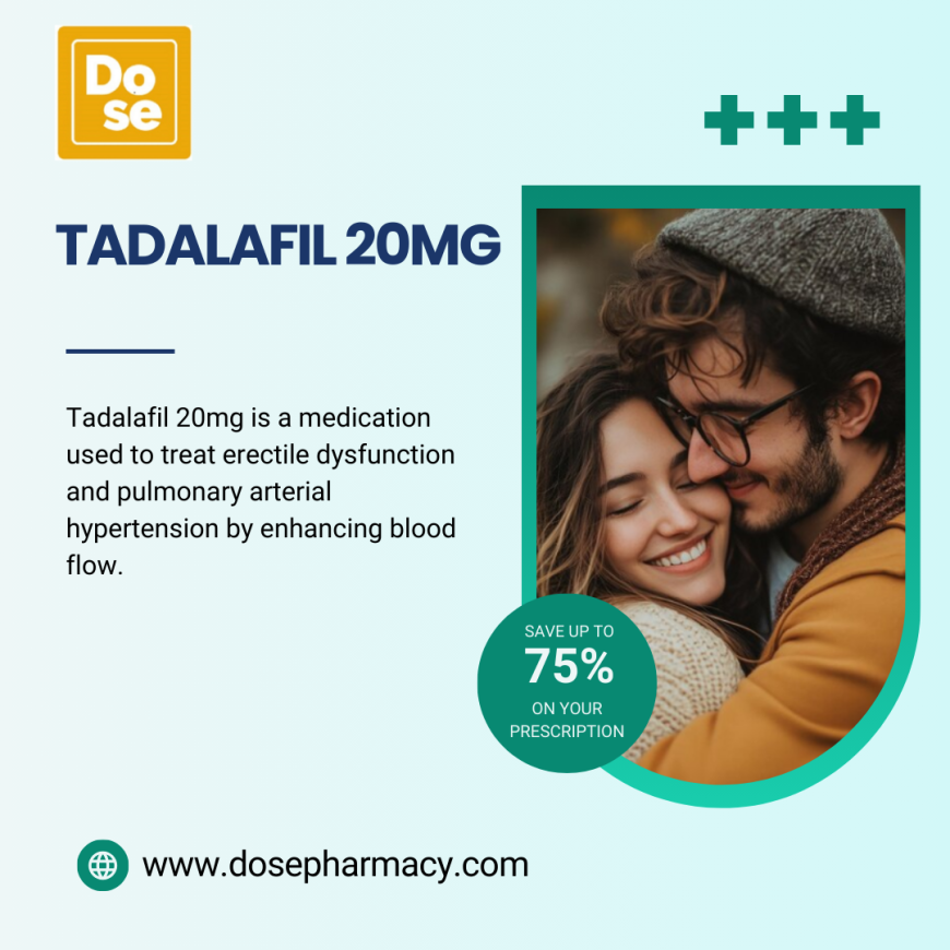 Tadalafil 20mg: How To Effectively Treat Your ED