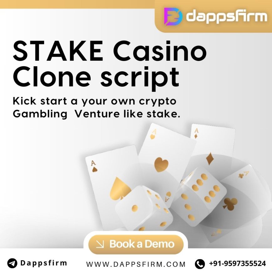 Launch Your Online Casino with Stake Clone Script - Book a Free Demo Now!