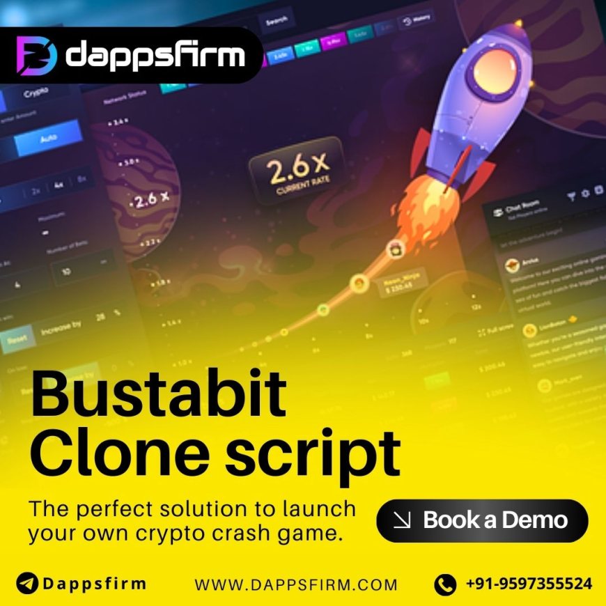 Kickstart Your Bitcoin Crash Game with Bustabit Clone Script