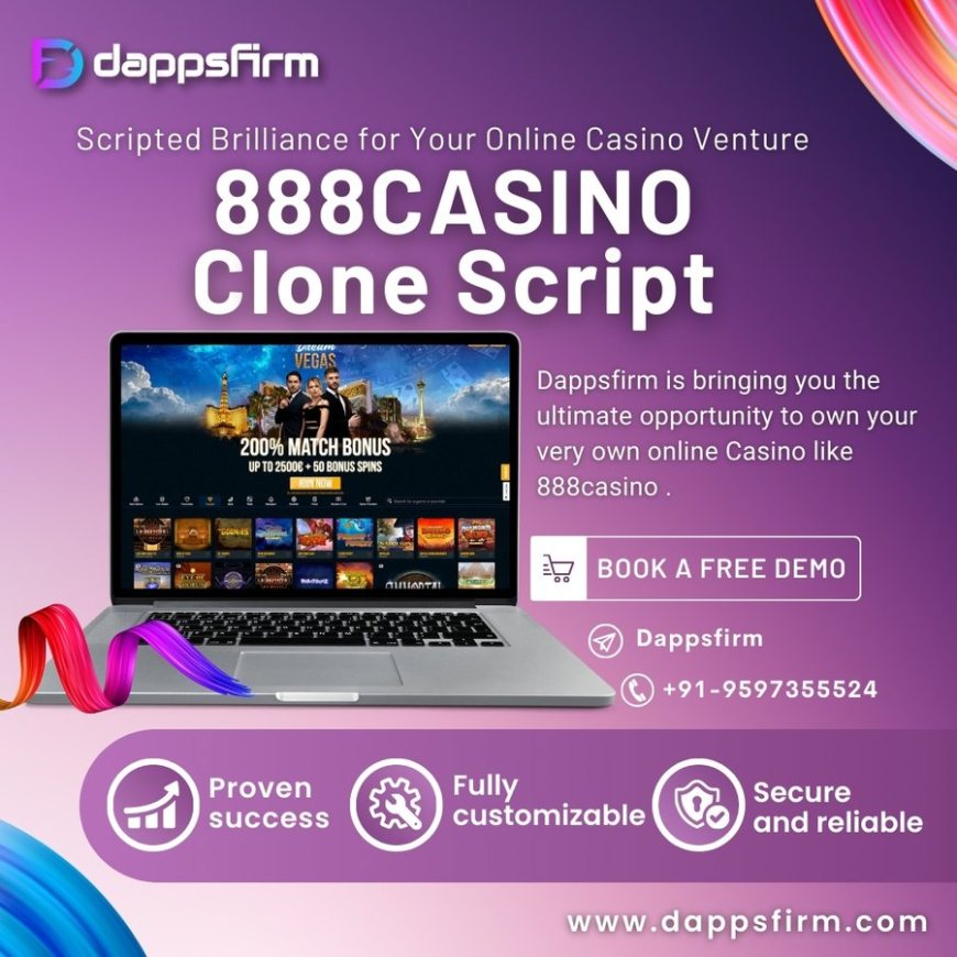 Minimal Cost & Quick Launch: 888casino Clone Script by DappsFirm!