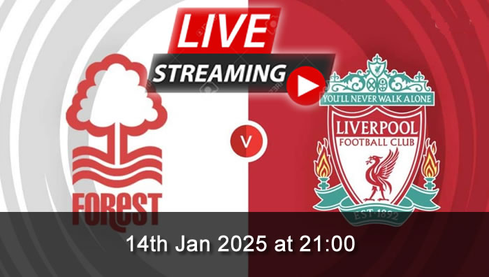 Nottm Forest 1-1 Liverpool - Highlights - 14th Jan 2025 - Premier League