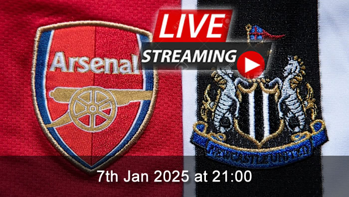 Arsenal vs Newcastle - Live Soccer Streaming - 7th Jan 2025 - League Cup