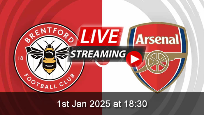 Brentford vs Arsenal - Live Soccer Streaming - 1st Jan 2025 - Premier League